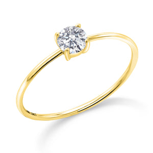 Lab Grown Diamond_5_Ring in 10K Yellow Gold