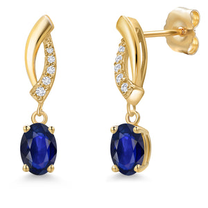 Earrings in 14K Yellow Gold