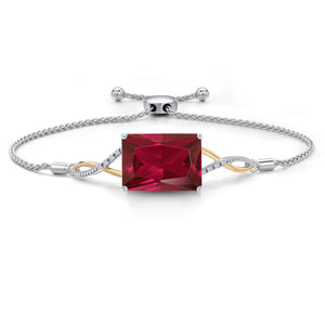Bracelet in 925 Sterling Silver and 10K Yellow Gold