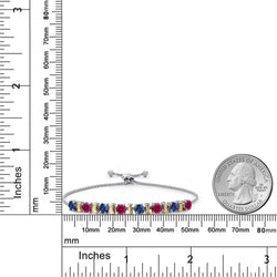 Bracelet in 925 Sterling Silver and 10K Yellow Gold