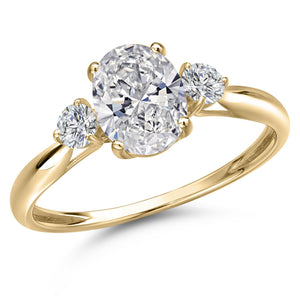 Ring in 10K Yellow Gold