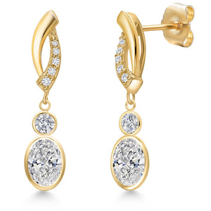 Earrings in 14K Yellow Gold