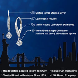 Earrings in 925 Sterling Silver