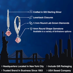 Earrings in 925 Sterling Silver