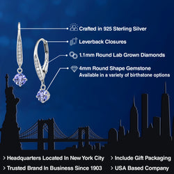 Earrings in 925 Sterling Silver