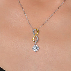 Pendant in 925 Sterling Silver and 10K Yellow Gold