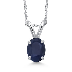 Pendant in 10K White Gold