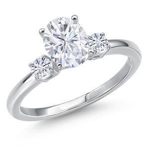 Ring in 14K White Gold