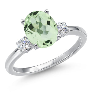 Prasiolite_6_Ring in 14K White Gold