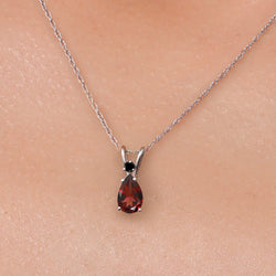 Pendant in 14K White Gold