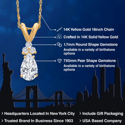 Pendant in 14K Yellow Gold