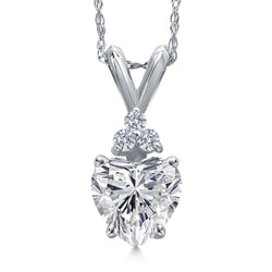 Pendant in 14K White Gold