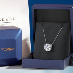 Pendant in 14K White Gold