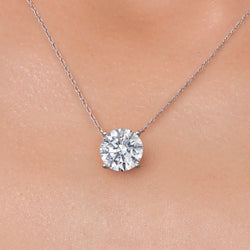 Pendant in 14K White Gold