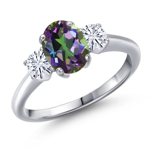 Green Mystic Topaz_5_Ring in 925 Sterling Silver