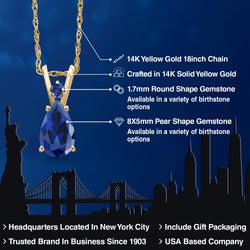 Pendant in 14K Yellow Gold