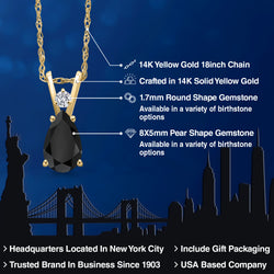 Pendant in 14K Yellow Gold