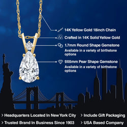 Pendant in 14K Yellow Gold