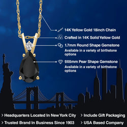 Pendant in 14K Yellow Gold