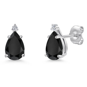 Earrings in 14K White Gold