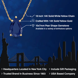 Pendant in 14K Yellow Gold