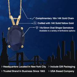 Pendant in 14K Yellow Gold