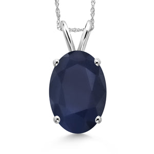 Pendant in 14K White Gold