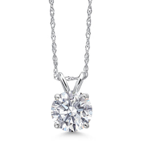 Pendant in 14K White Gold