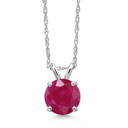 Pendant in 14K White Gold