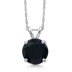 Pendant in 14K White Gold