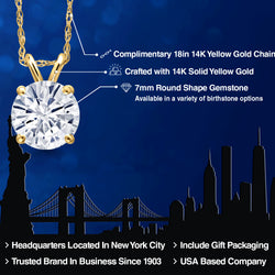 Pendant in 14K Yellow Gold