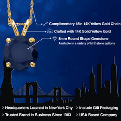Pendant in 14K Yellow Gold