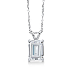 Pendant in 14K White Gold
