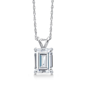 Pendant in 14K White Gold