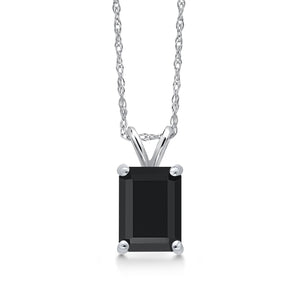 Pendant in 14K White Gold