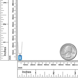 Pendant in 14K White Gold