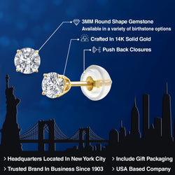 Earrings in 14K Yellow Gold