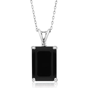 Onyx_Pendant in 925 Sterling Silver