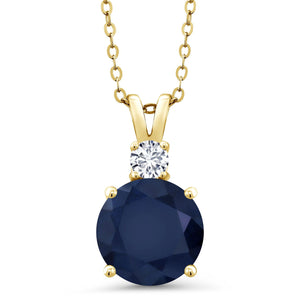 Pendant in 925 Yellow Gold Plated Silver