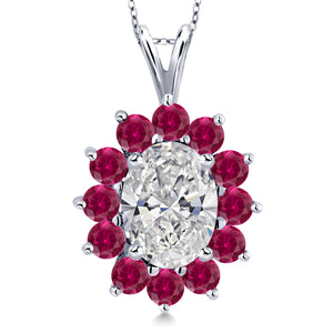 Pendant in 14K White Gold
