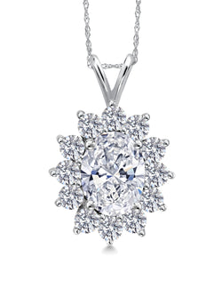 Pendant in 14K White Gold