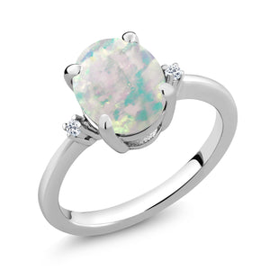 Opal and Topaz_7_Ring in 925 Sterling Silver