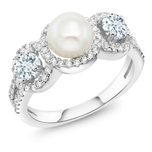 Aquamarine_5_Ring in 925 Sterling Silver