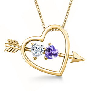 Pendant in 925 Yellow Gold Plated Silver