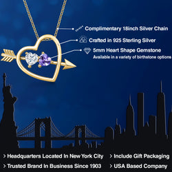 Pendant in 925 Yellow Gold Plated Silver