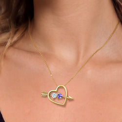 Pendant in 925 Yellow Gold Plated Silver