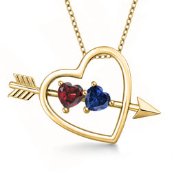 Pendant in 925 Yellow Gold Plated Silver