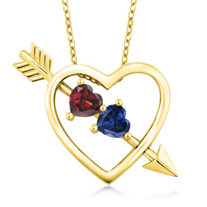 Pendant in 925 Yellow Gold Plated Silver