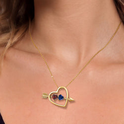 Pendant in 925 Yellow Gold Plated Silver