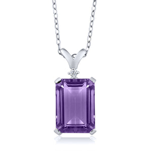 Amethyst_Pendant in 925 Sterling Silver